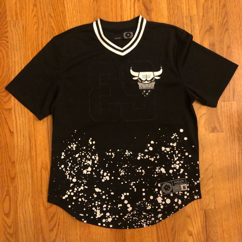 Chicago Bulls #23 Finest Thread Luxury Goods Jrsy